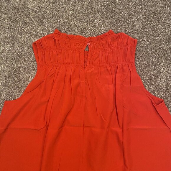 JOIE Limited Edition Women's Sleeveless Top Ruffled Neck Size XL - NWT $198 - Picture 9 of 16